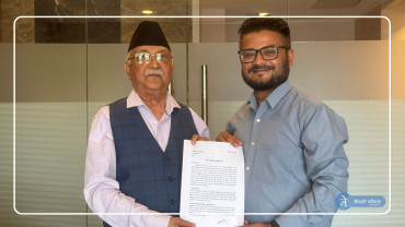 रवीले पार्टीबाट निकालेका रास्वपा पुर्वमहामन्त्री मुकुल पुगे केपी ओली भेट्न, बुझाए यस्तो पत्र